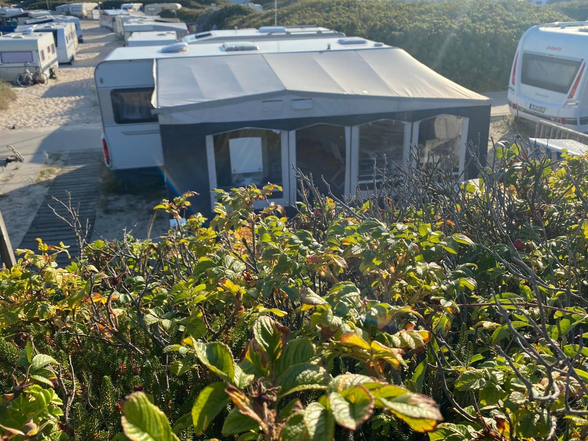 Wohnwagenvermietung Hoernum / Sylt Экстерьер фото