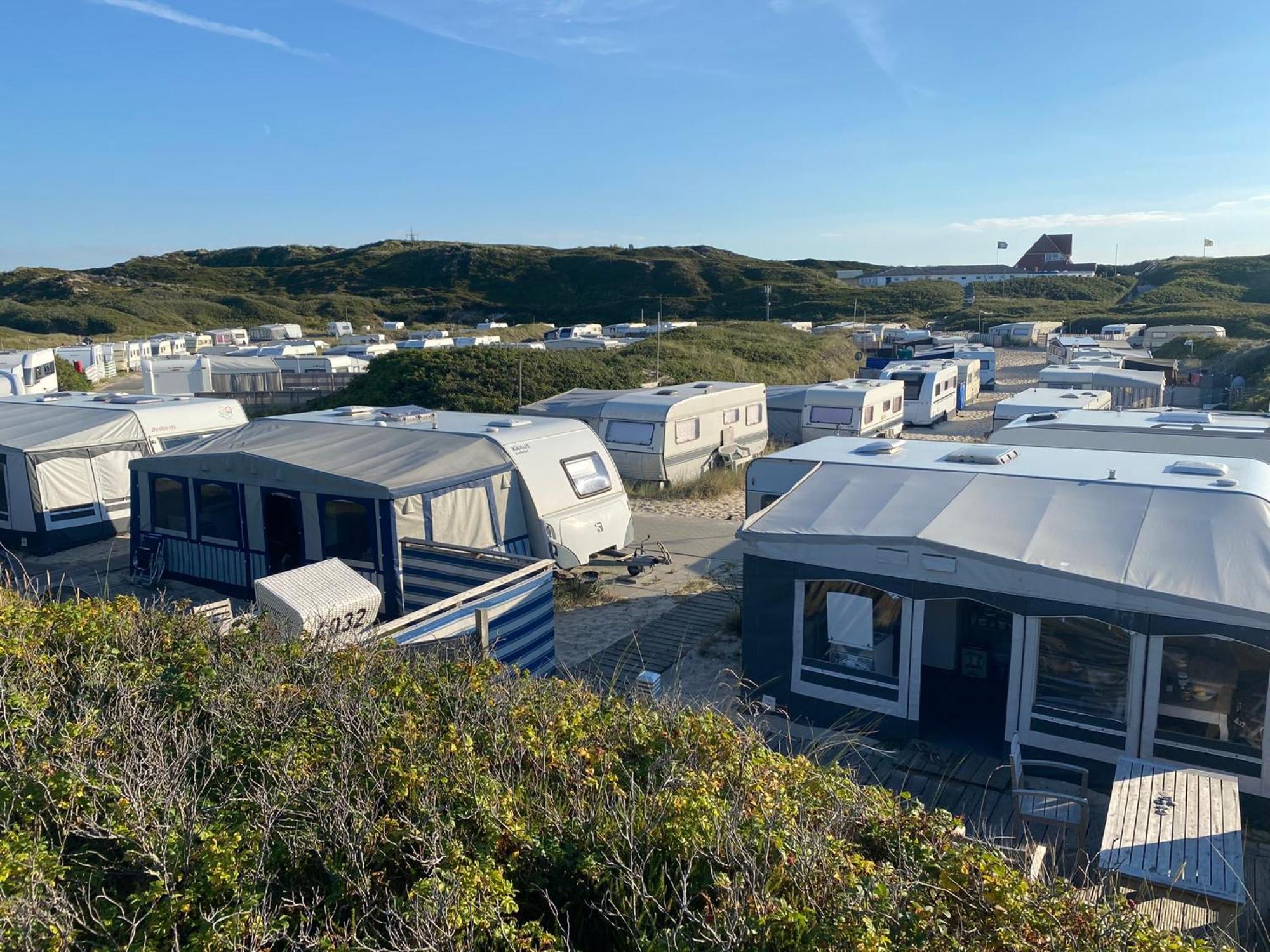 Wohnwagenvermietung Hoernum / Sylt Экстерьер фото
